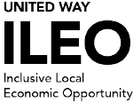 Logo and Award for United WAY ILEO Inclusive Local Economic Opportunity